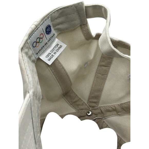 GE Worldwide Partner Olympic Beige Baseball Cap - Picture 5 of 5